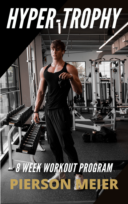 workout program, workout program for aesthetics, free workout program, Pierson Meier